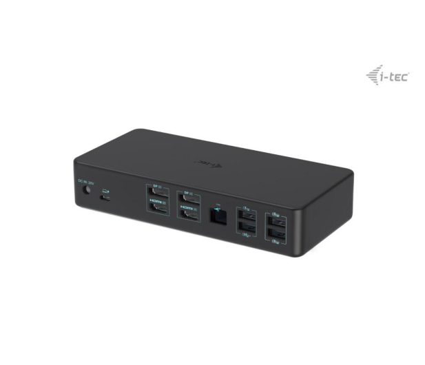 i-tec USB 3.0/USB-C/TB3 Professional Dual 4K Display Gen. 2 PD100W - 1178518 - zdjęcie 2